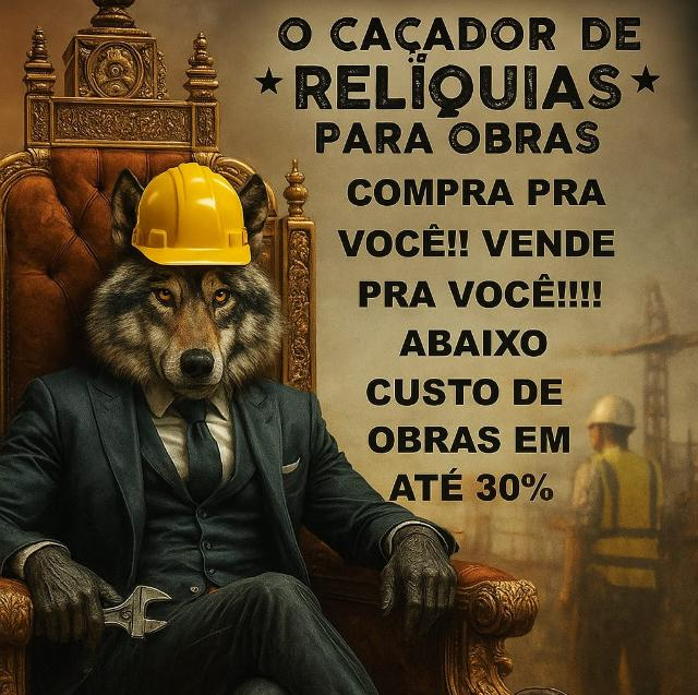 O Caçador de Relíquias para Obras